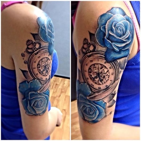 tatouage montre a gousset 283