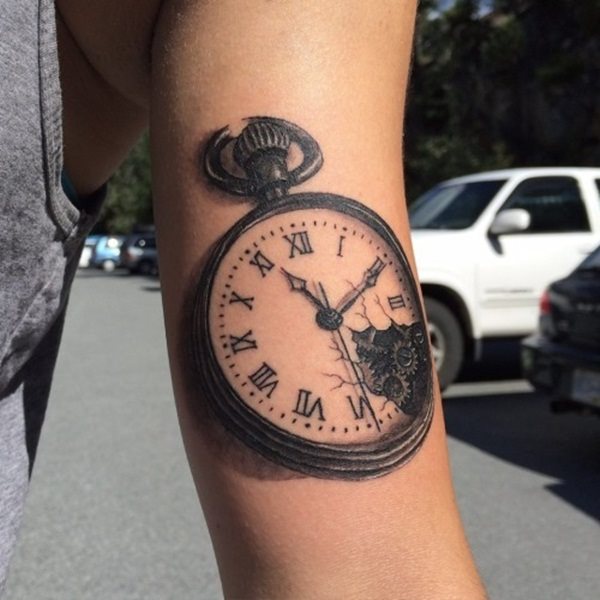 tatouage montre a gousset 545