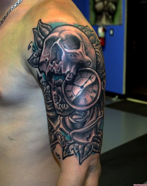 tatouage montre a gousset 661