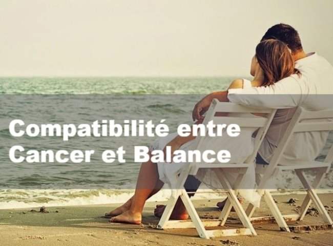 Compatibilite entre Cancer et Balance