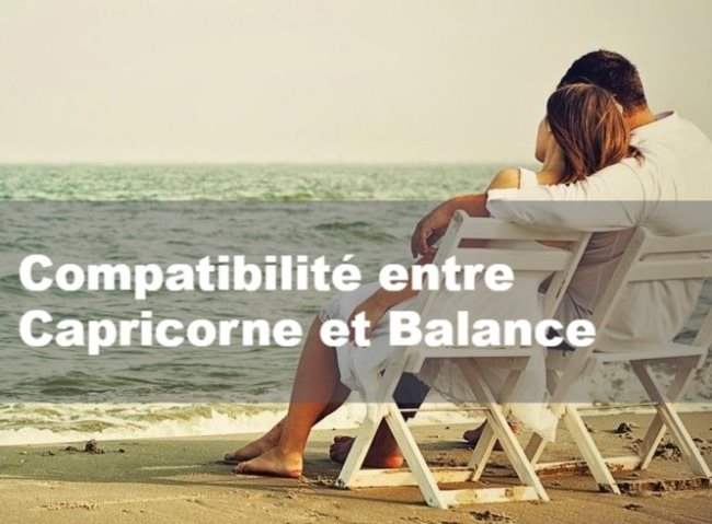 Compatibilite entre Capricorne et Balance