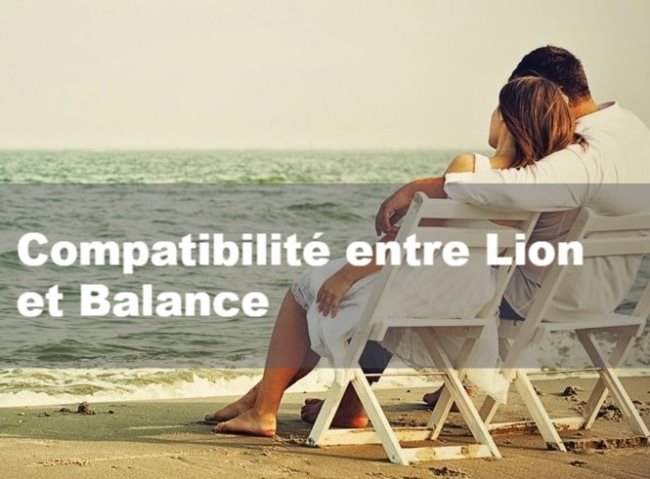 Compatibilite entre Lion et Balance