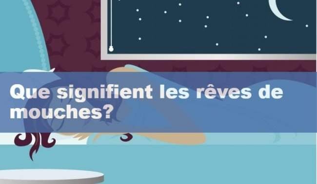 Que signifient les rêves de mouches ?