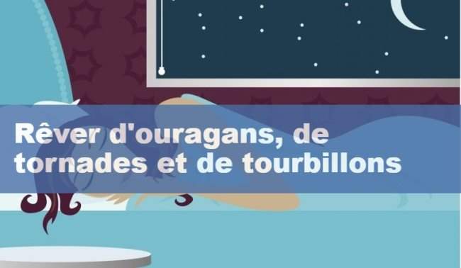 Rêver d'ouragan, de tornade ou de tourbillon