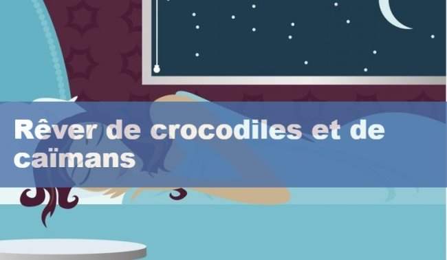 Que signifie rêver de crocodiles et de caïmans ?
