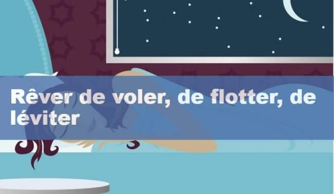 Rever de voler de flotter de leviter