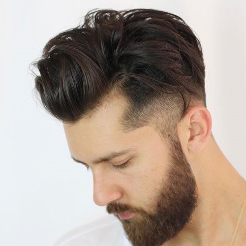 coiffure homme tempes degarnies 145