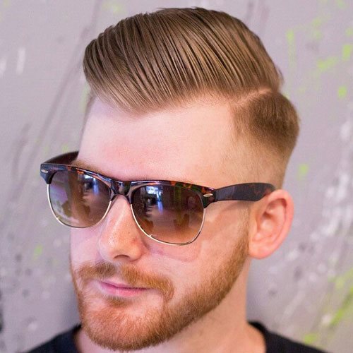 coiffure homme tempes degarnies 40