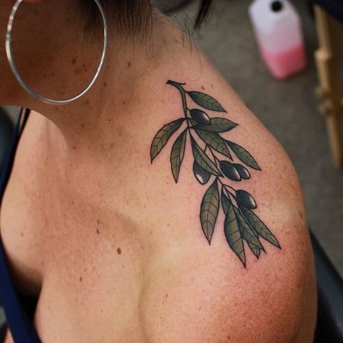 tatouage rameau d'olivier26
