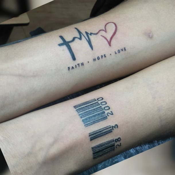 tatouage codes barres 07
