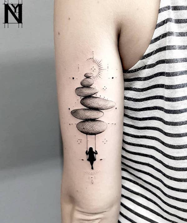 tatouage balance 79