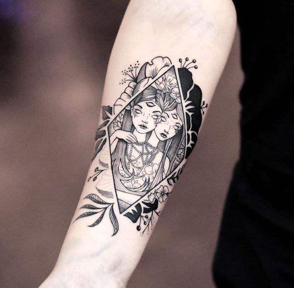 tatouage gemeaux 61