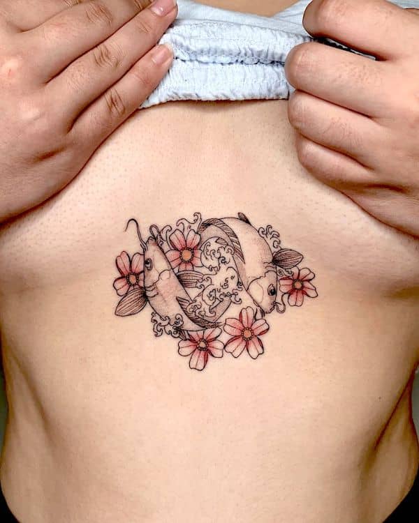 tatouage poissons 52