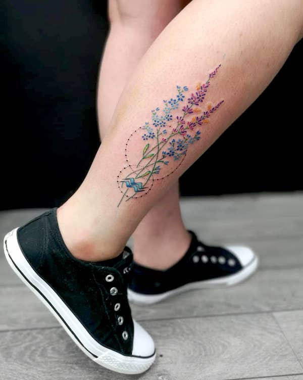 tatouage verseau 88