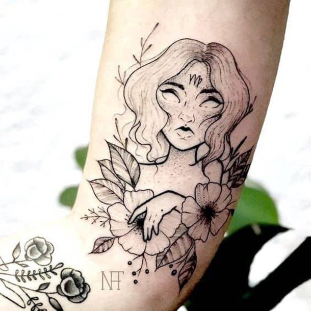 tatouage vierge 155