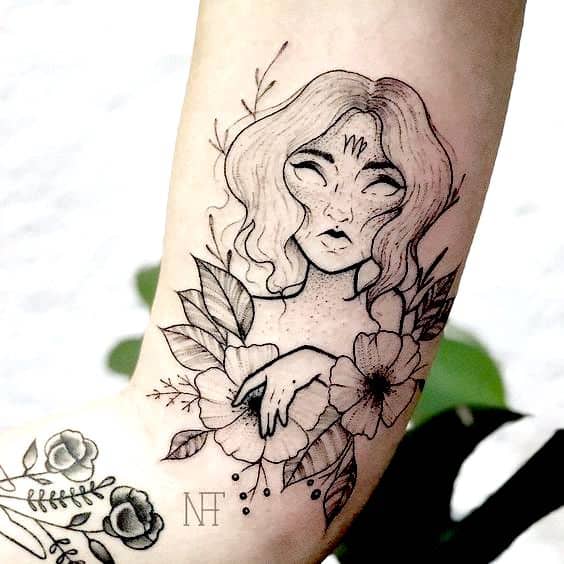 tatouage vierge 34