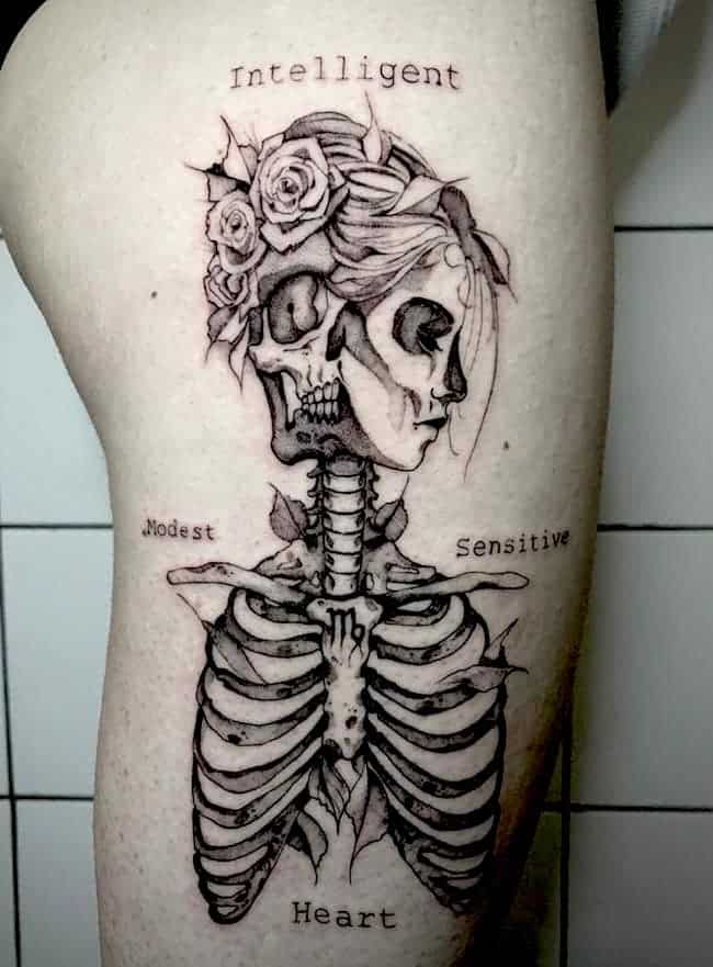 tatouage vierge 49