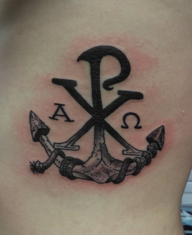 tatouage alpha et omega 07