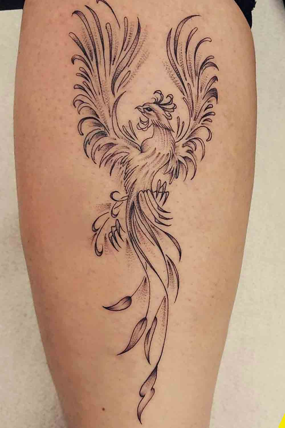 tatouage masculin del phoenix 12