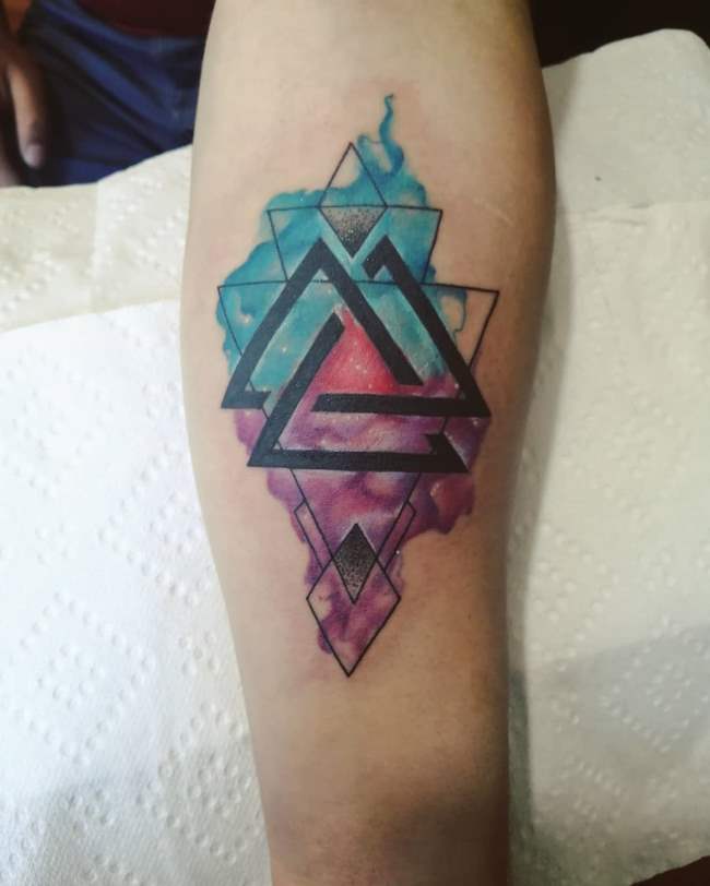 tattoo valknut 208