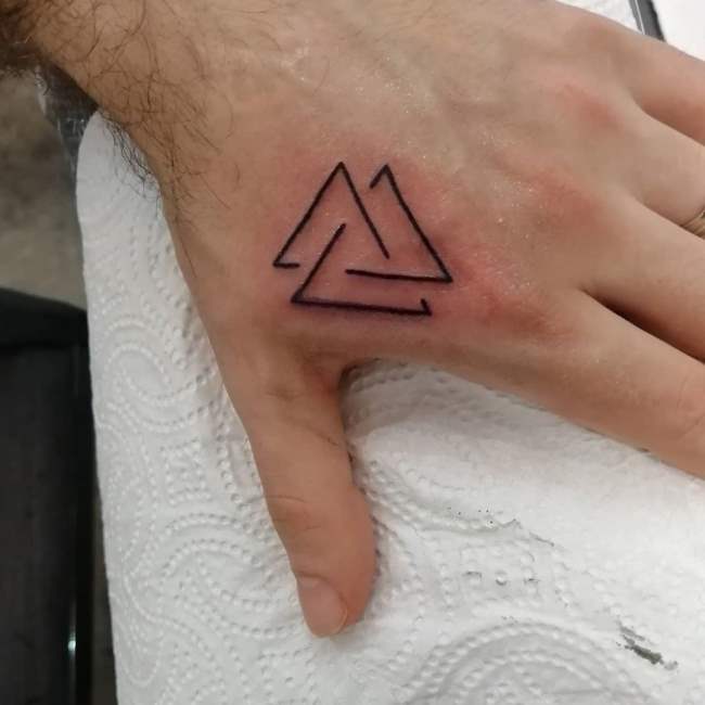 tattoo valknut 232