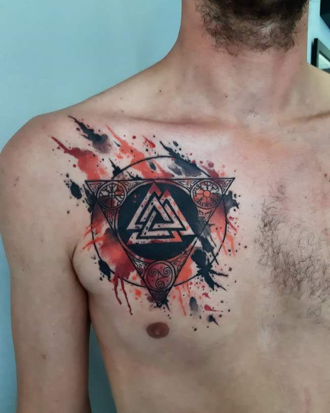 tattoo valknut 26