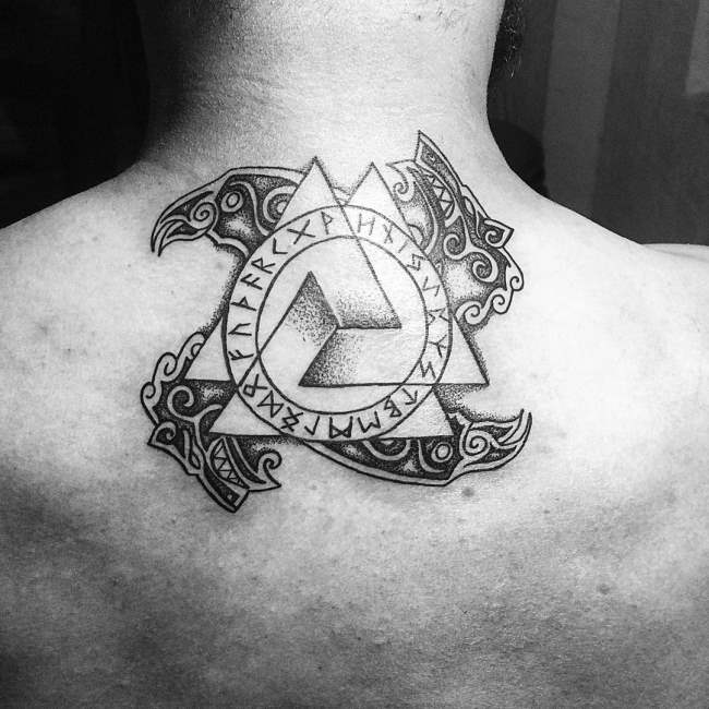 tattoo valknut 44