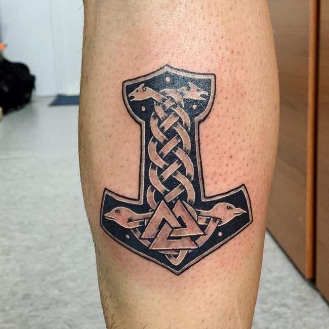 tattoo valknut 56