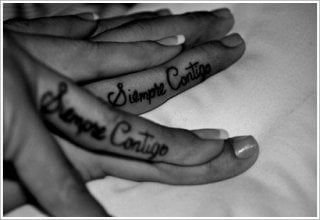 tatouage amour 56