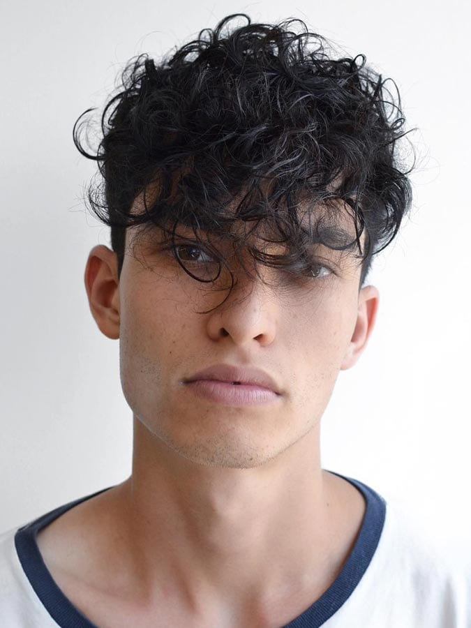 curly men hairstyle 94