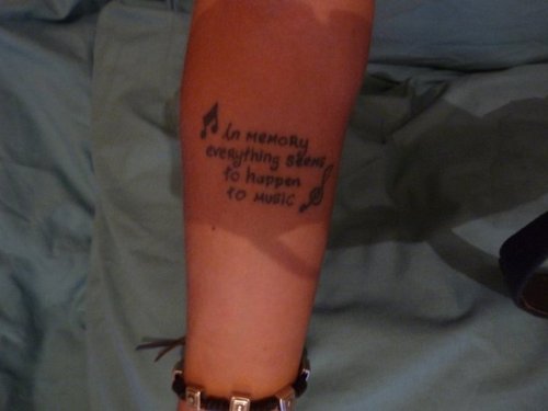 tatuaggio di frase 10