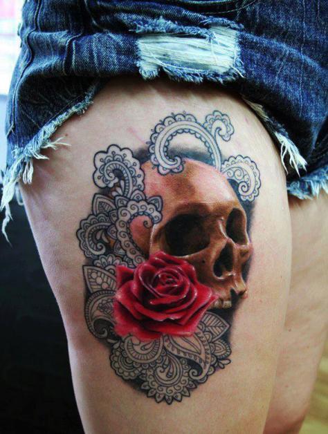 idea tatuaggio gamba 72