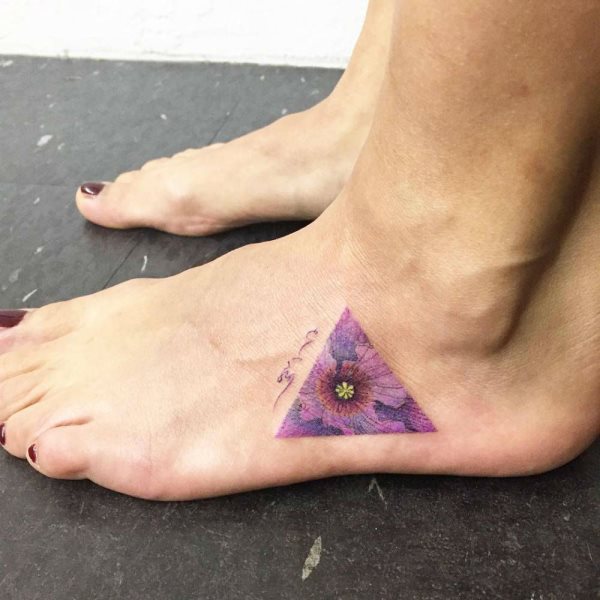 tatuaggio triangolo