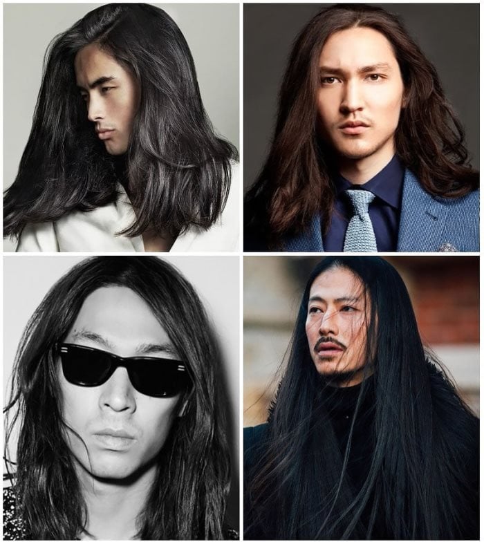 fascia per capelli lunghi uomo