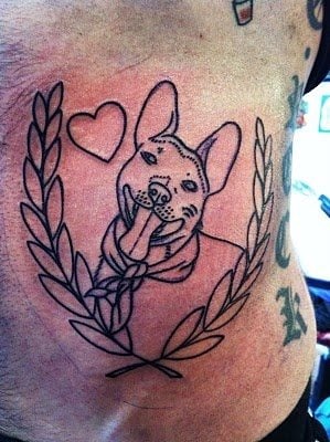 210 tatuaggio cane