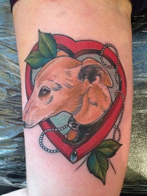 232 tatuaggio cane