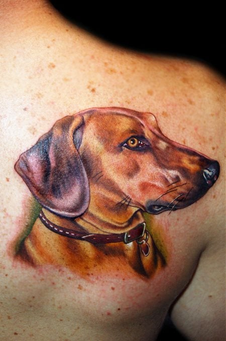 238 tatuaggio cane