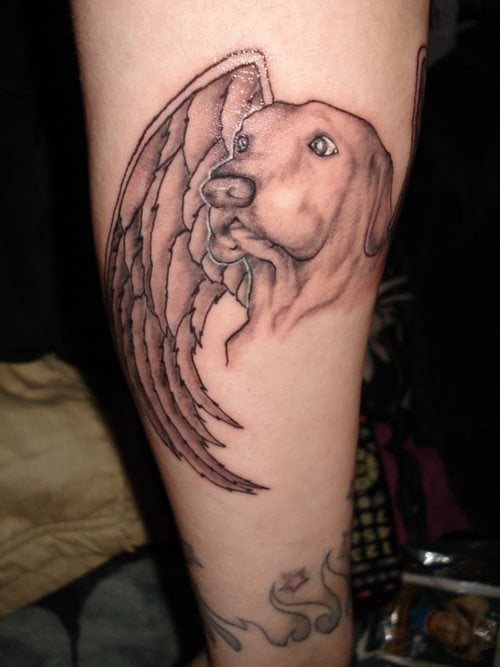 tatuaggio cane 46
