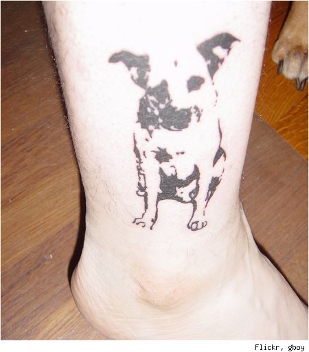tatuaggio cane 48