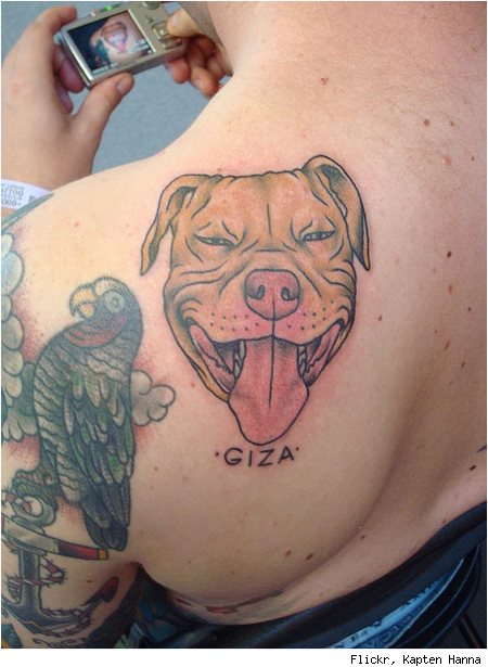 tatuaggio cane 62