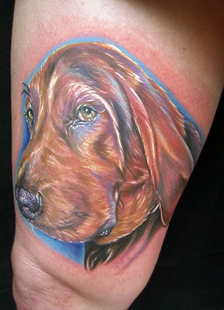 tatuaggio cane 67