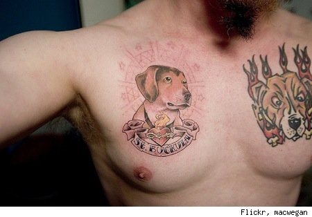 tatuaggio cane 71