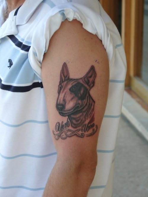 tatuaggio cane 74