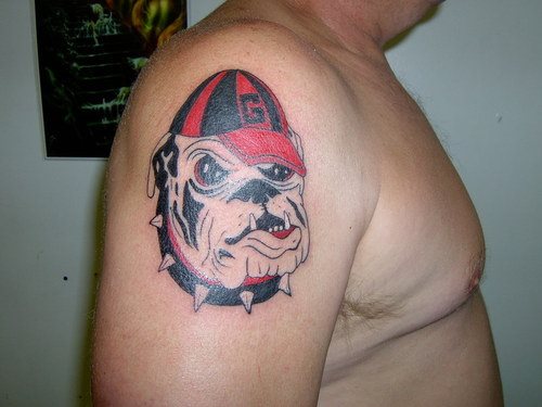 tatuaggio cane 78