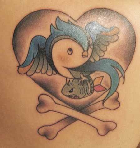 tatuaggio rondine 259