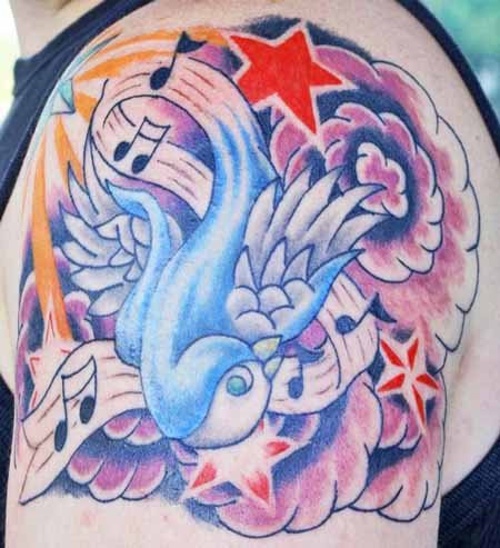 tatuaggio rondine 268