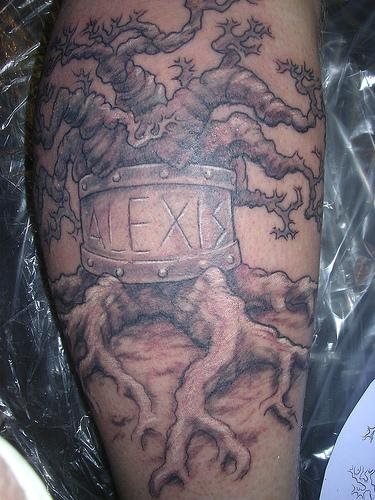 tatuaggio albero 543