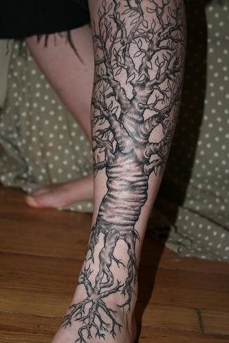 tatuaggio albero 547