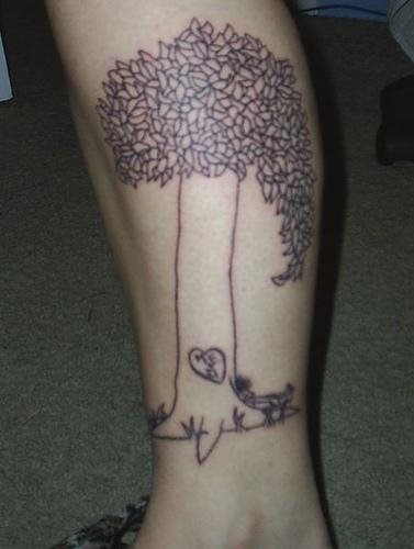 tatuaggio albero 554