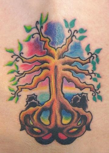 tatuaggio albero 578